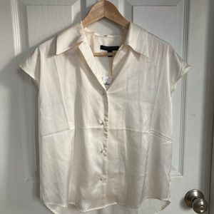 Banana Republic Short Sleeve Blouse - XS